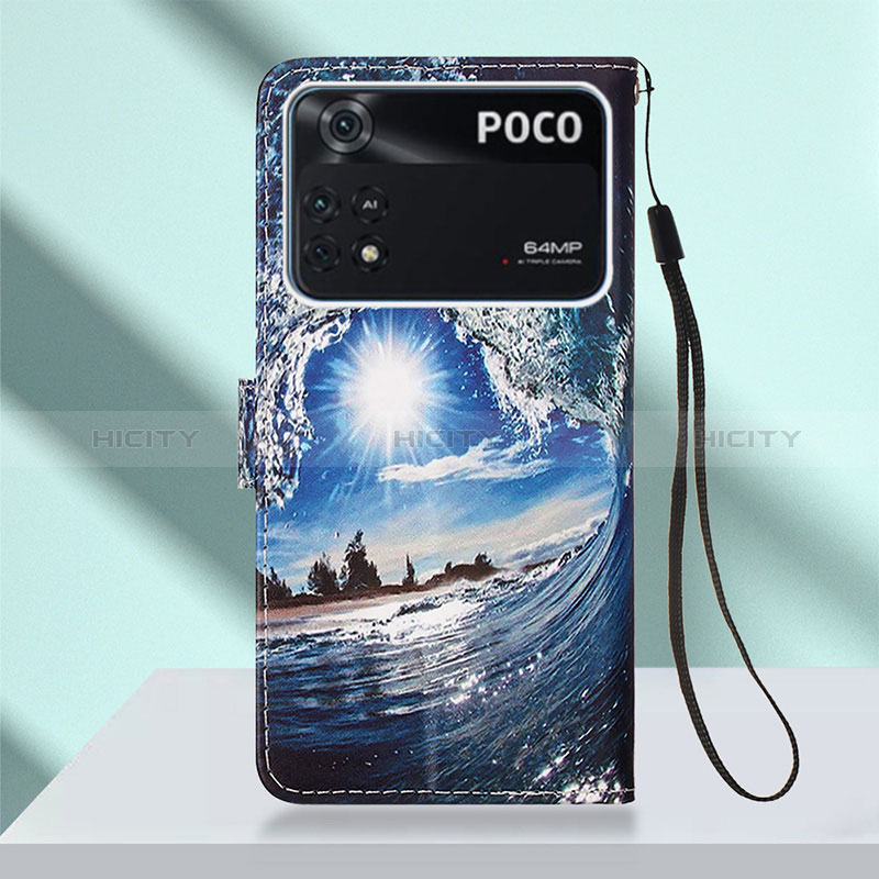 Coque Portefeuille Motif Fantaisie Livre Cuir Etui Clapet Y02B pour Xiaomi Poco X4 Pro 5G Plus