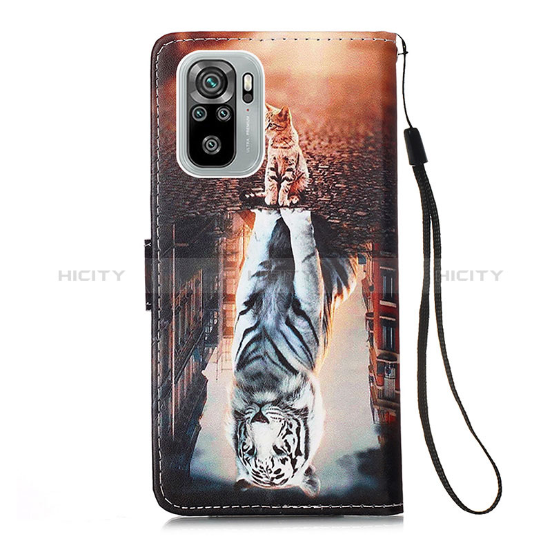 Coque Portefeuille Motif Fantaisie Livre Cuir Etui Clapet Y02B pour Xiaomi Redmi Note 10 4G Plus