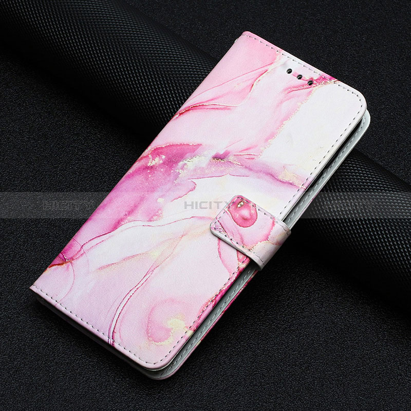 Coque Portefeuille Motif Fantaisie Livre Cuir Etui Clapet Y02X pour Google Pixel 7 5G Rose Plus