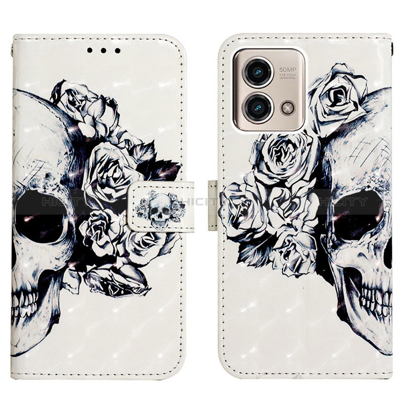 Coque Portefeuille Motif Fantaisie Livre Cuir Etui Clapet Y03B pour Motorola Moto G Stylus (2023) 5G Plus