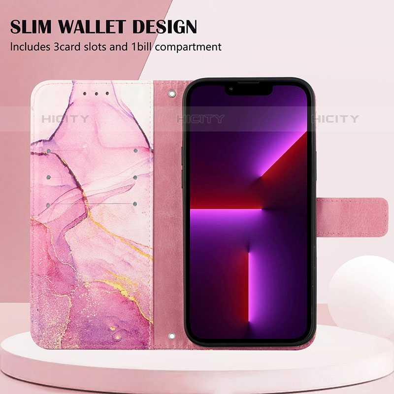 Coque Portefeuille Motif Fantaisie Livre Cuir Etui Clapet Y03B pour Samsung Galaxy A03 Plus