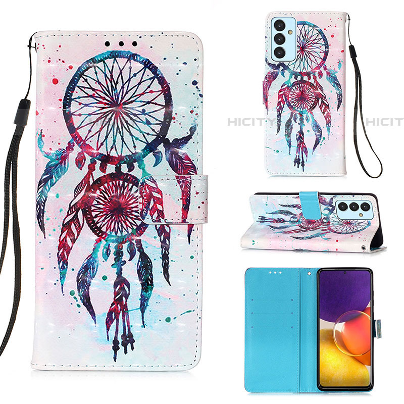 Coque Portefeuille Motif Fantaisie Livre Cuir Etui Clapet Y03B pour Samsung Galaxy A05s Mixte Plus