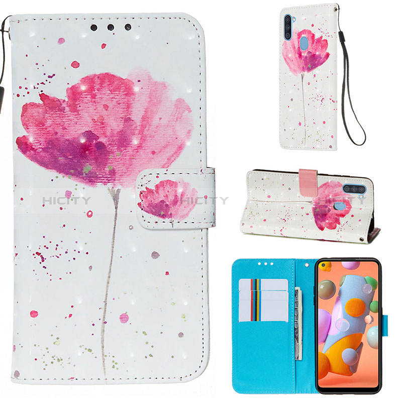 Coque Portefeuille Motif Fantaisie Livre Cuir Etui Clapet Y03B pour Samsung Galaxy A11 Plus