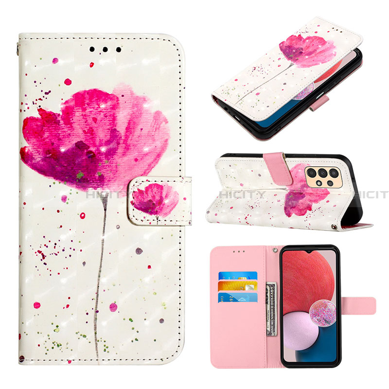 Coque Portefeuille Motif Fantaisie Livre Cuir Etui Clapet Y03B pour Samsung Galaxy A13 4G Plus