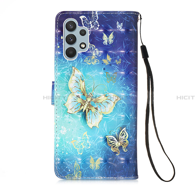 Coque Portefeuille Motif Fantaisie Livre Cuir Etui Clapet Y03B pour Samsung Galaxy A32 4G Plus