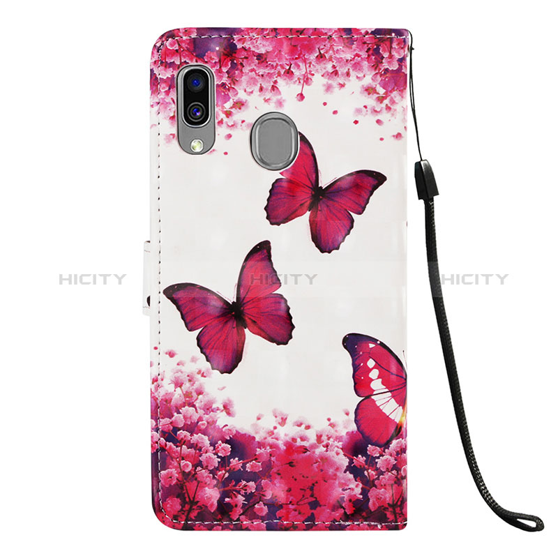 Coque Portefeuille Motif Fantaisie Livre Cuir Etui Clapet Y03B pour Samsung Galaxy A40 Plus