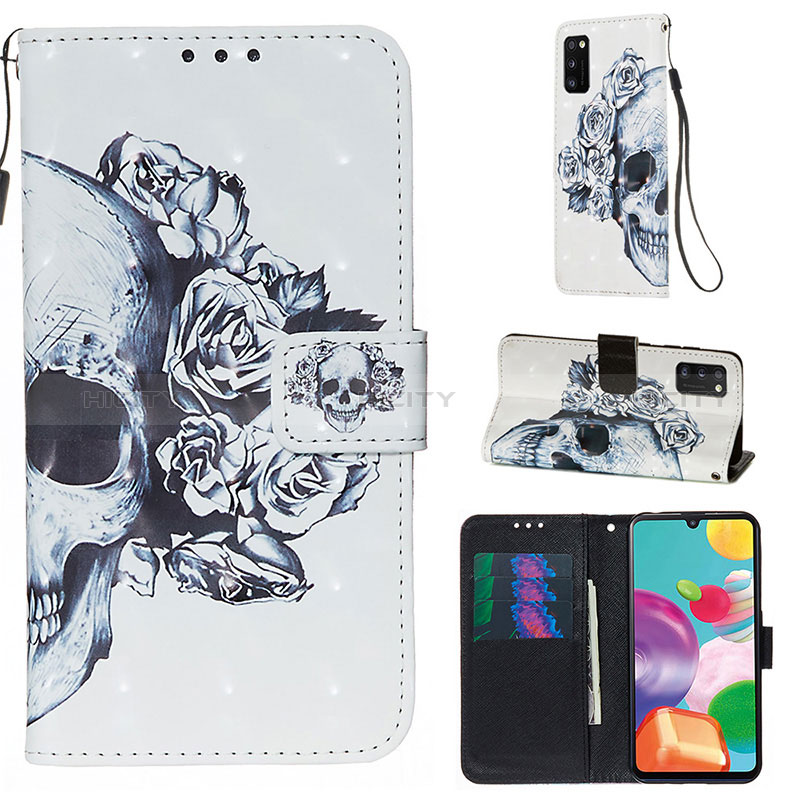 Coque Portefeuille Motif Fantaisie Livre Cuir Etui Clapet Y03B pour Samsung Galaxy A41 Plus