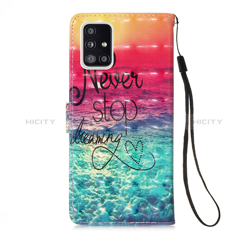 Coque Portefeuille Motif Fantaisie Livre Cuir Etui Clapet Y03B pour Samsung Galaxy A51 4G Plus