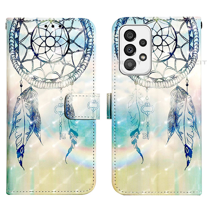 Coque Portefeuille Motif Fantaisie Livre Cuir Etui Clapet Y03B pour Samsung Galaxy A73 5G Plus