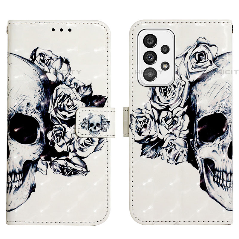 Coque Portefeuille Motif Fantaisie Livre Cuir Etui Clapet Y03B pour Samsung Galaxy A73 5G Plus