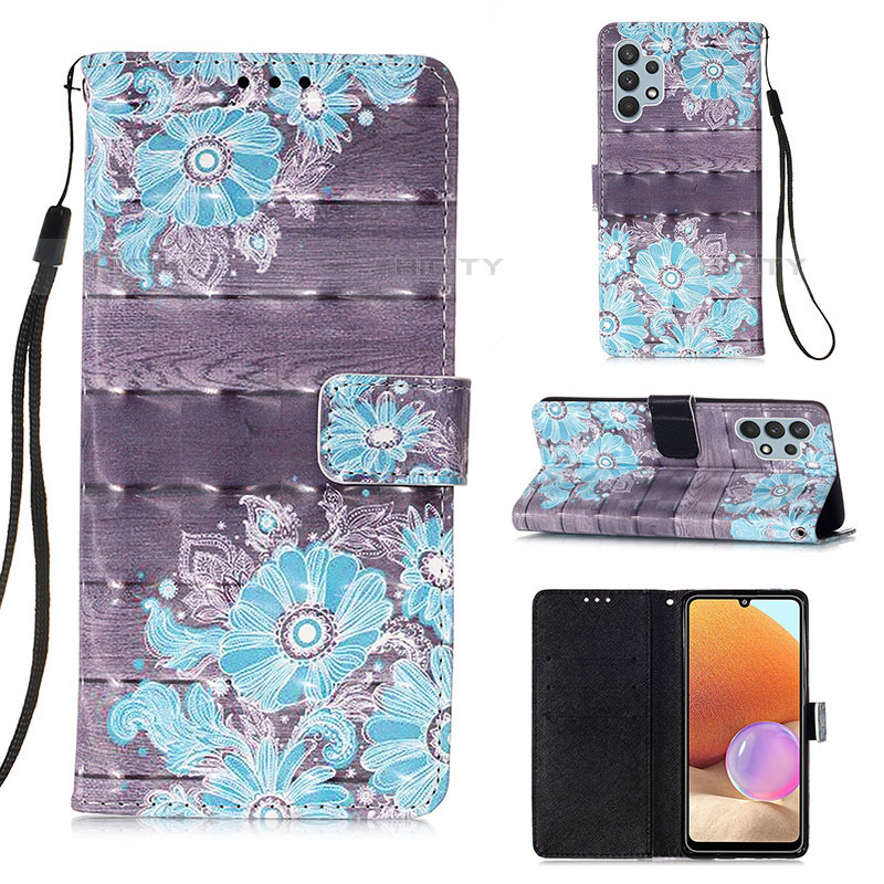 Coque Portefeuille Motif Fantaisie Livre Cuir Etui Clapet Y03B pour Samsung Galaxy M32 5G Plus