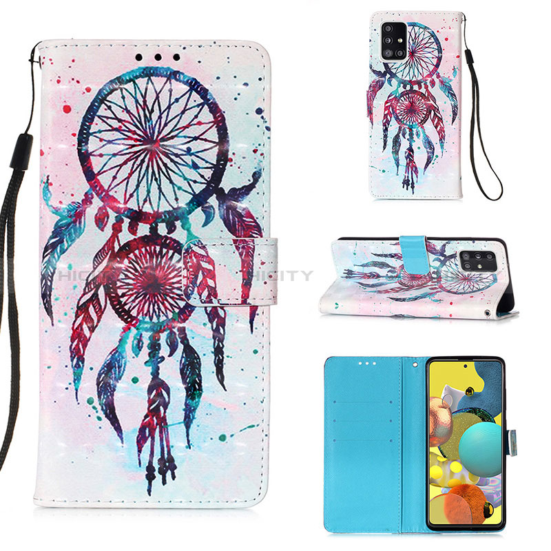 Coque Portefeuille Motif Fantaisie Livre Cuir Etui Clapet Y03B pour Samsung Galaxy M40S Plus