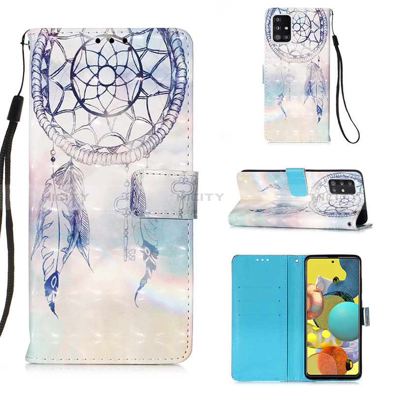 Coque Portefeuille Motif Fantaisie Livre Cuir Etui Clapet Y03B pour Samsung Galaxy M40S Plus