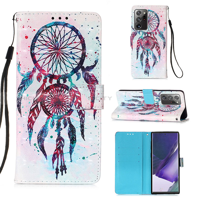 Coque Portefeuille Motif Fantaisie Livre Cuir Etui Clapet Y03B pour Samsung Galaxy Note 20 Ultra 5G Plus