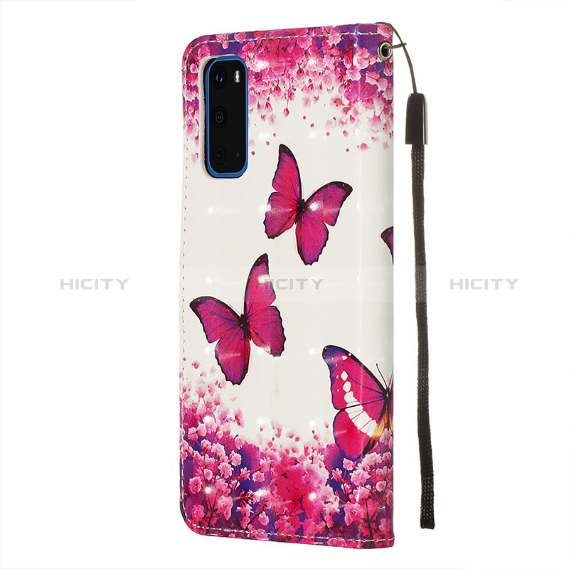 Coque Portefeuille Motif Fantaisie Livre Cuir Etui Clapet Y03B pour Samsung Galaxy S20 5G Plus