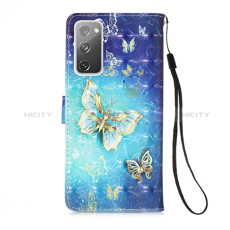 Coque Portefeuille Motif Fantaisie Livre Cuir Etui Clapet Y03B pour Samsung Galaxy S20 FE (2022) 5G Plus