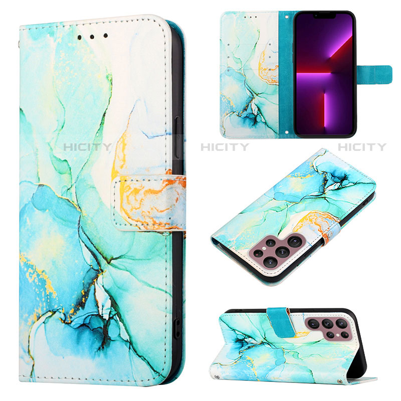 Coque Portefeuille Motif Fantaisie Livre Cuir Etui Clapet Y03B pour Samsung Galaxy S22 Ultra 5G Plus