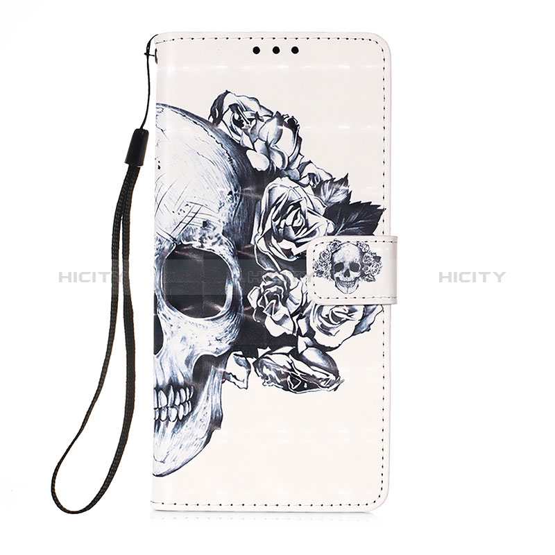 Coque Portefeuille Motif Fantaisie Livre Cuir Etui Clapet Y03B pour Xiaomi Mi 10S 5G Noir Plus