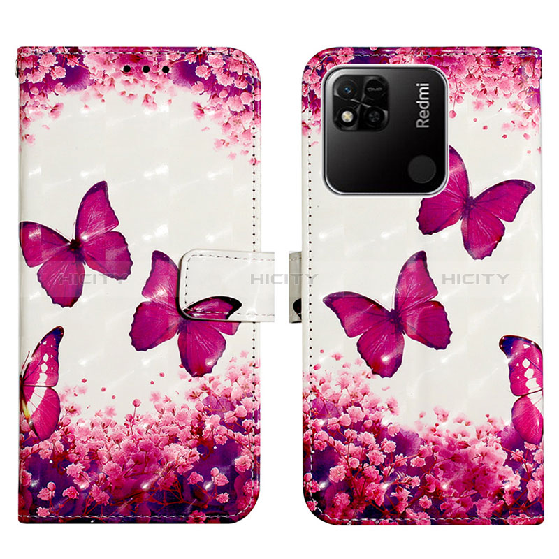 Coque Portefeuille Motif Fantaisie Livre Cuir Etui Clapet Y03B pour Xiaomi POCO C3 Plus