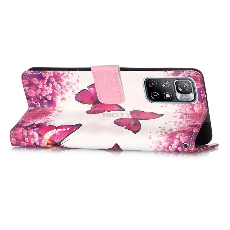 Coque Portefeuille Motif Fantaisie Livre Cuir Etui Clapet Y03B pour Xiaomi Poco M4 Pro 5G Plus