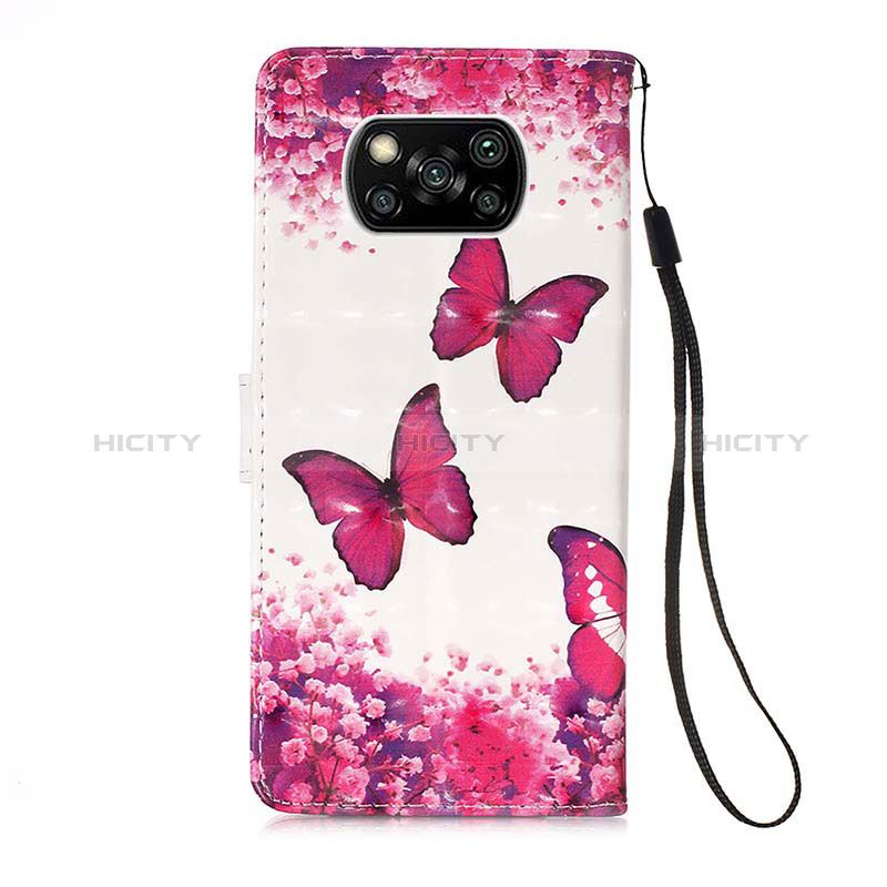 Coque Portefeuille Motif Fantaisie Livre Cuir Etui Clapet Y03B pour Xiaomi Poco X3 Pro Plus