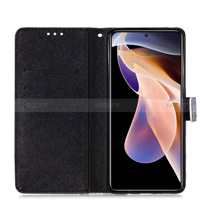 Coque Portefeuille Motif Fantaisie Livre Cuir Etui Clapet Y03B pour Xiaomi Poco X4 NFC Plus