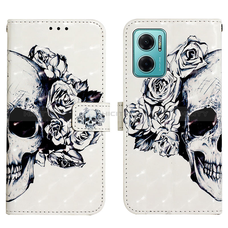 Coque Portefeuille Motif Fantaisie Livre Cuir Etui Clapet Y03B pour Xiaomi Redmi 10 5G Plus