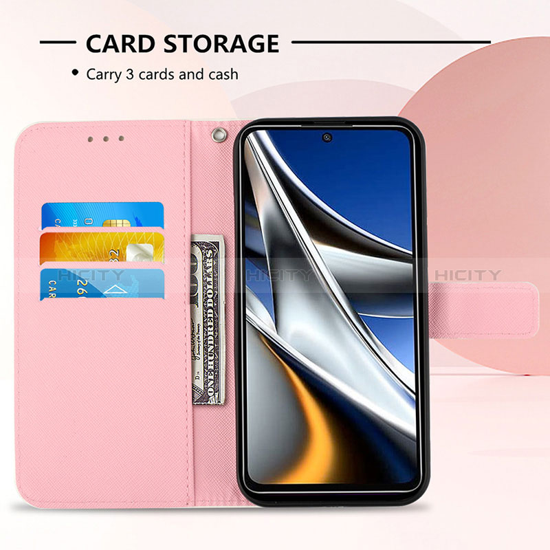 Coque Portefeuille Motif Fantaisie Livre Cuir Etui Clapet Y03B pour Xiaomi Redmi Note 11E Pro 5G Plus