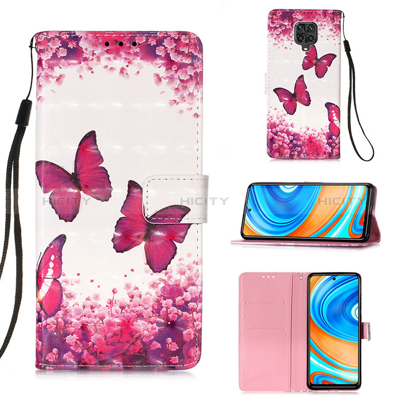 Coque Portefeuille Motif Fantaisie Livre Cuir Etui Clapet Y03B pour Xiaomi Redmi Note 9 Pro Max Plus