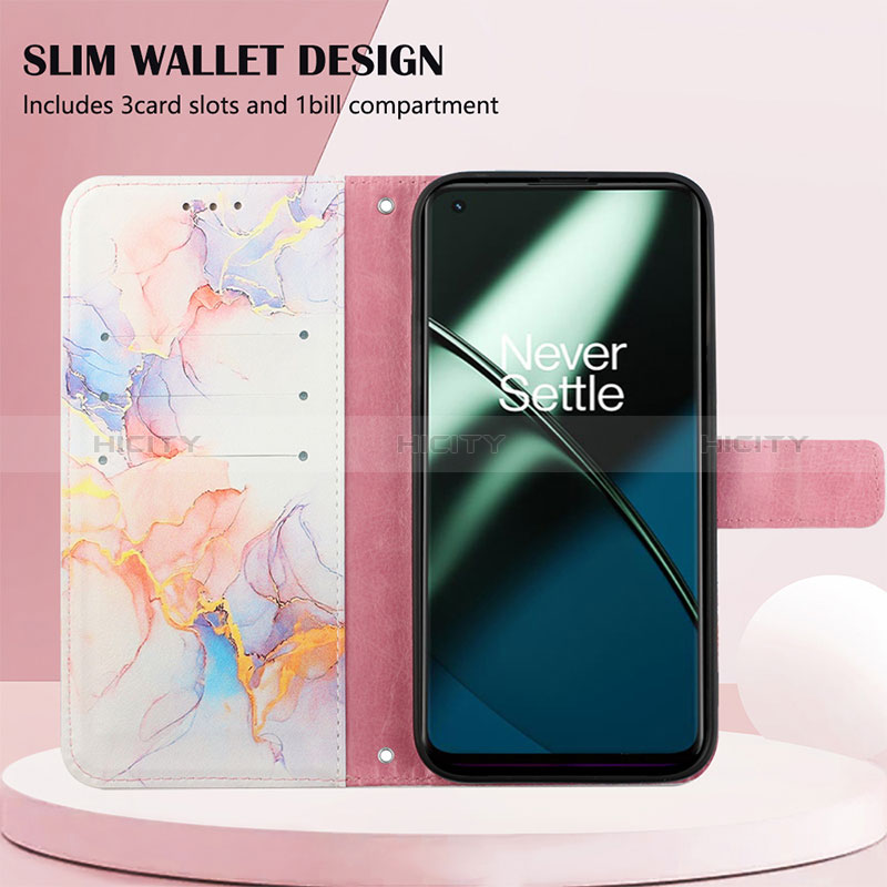 Coque Portefeuille Motif Fantaisie Livre Cuir Etui Clapet Y04B pour OnePlus 11 5G Plus