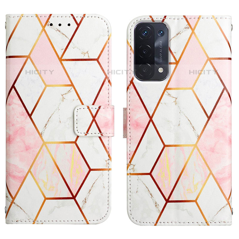 Coque Portefeuille Motif Fantaisie Livre Cuir Etui Clapet Y04B pour OnePlus Nord N200 5G Blanc Plus