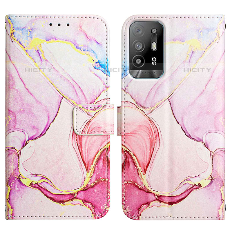 Coque Portefeuille Motif Fantaisie Livre Cuir Etui Clapet Y04B pour Oppo A95 5G Plus