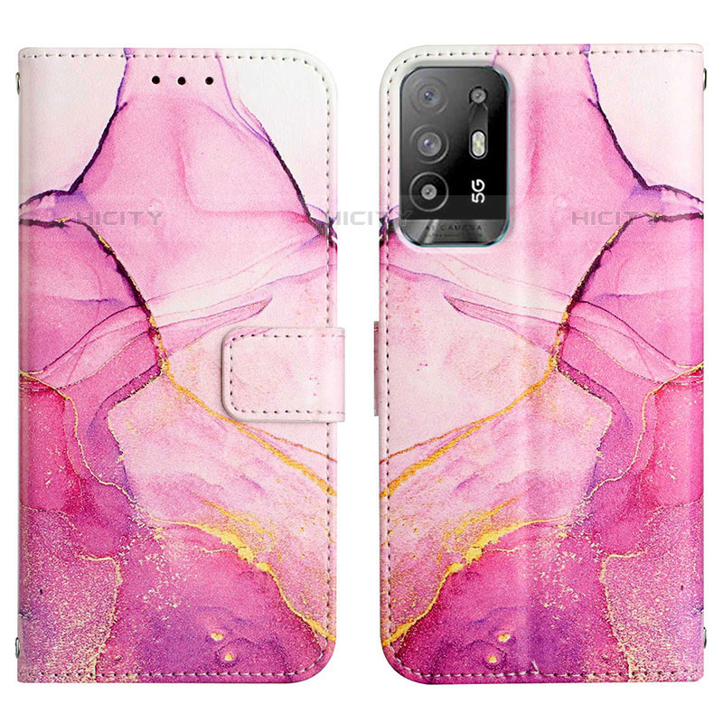 Coque Portefeuille Motif Fantaisie Livre Cuir Etui Clapet Y04B pour Oppo F19 Pro+ Plus 5G Plus