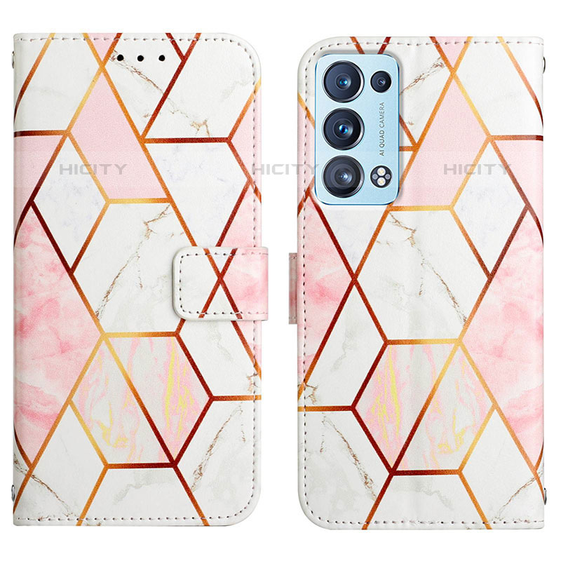 Coque Portefeuille Motif Fantaisie Livre Cuir Etui Clapet Y04B pour Oppo Reno6 Pro 5G Plus