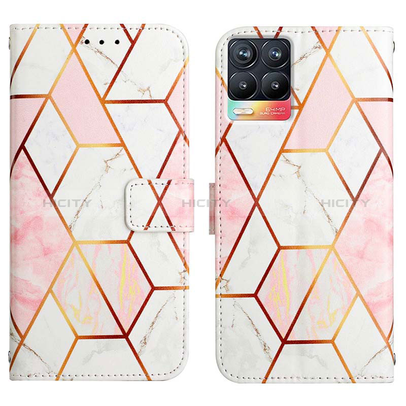 Coque Portefeuille Motif Fantaisie Livre Cuir Etui Clapet Y04B pour Realme 8 4G Plus