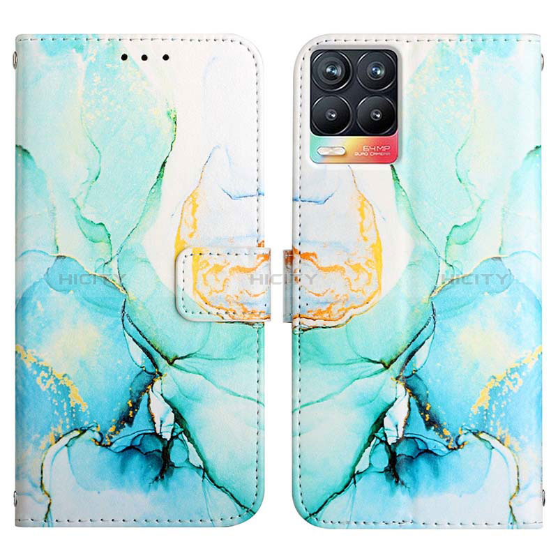 Coque Portefeuille Motif Fantaisie Livre Cuir Etui Clapet Y04B pour Realme 8 4G Plus