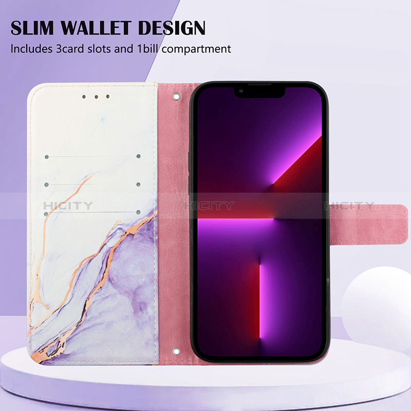 Coque Portefeuille Motif Fantaisie Livre Cuir Etui Clapet Y04B pour Realme 8i Plus