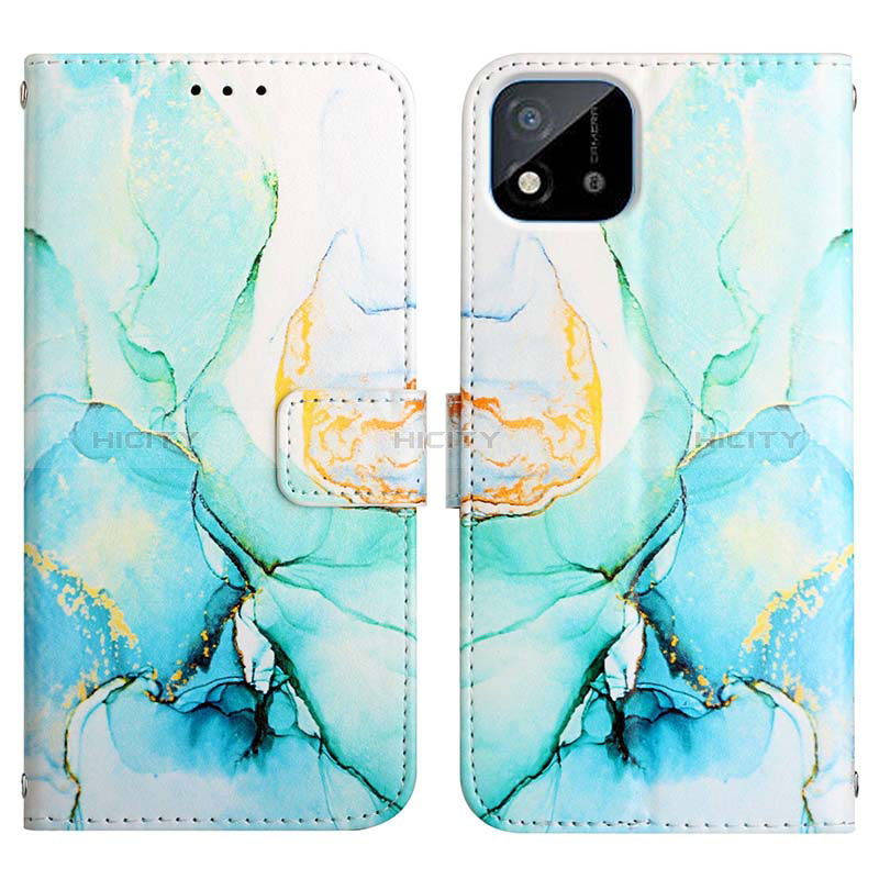 Coque Portefeuille Motif Fantaisie Livre Cuir Etui Clapet Y04B pour Realme C11 (2021) Plus