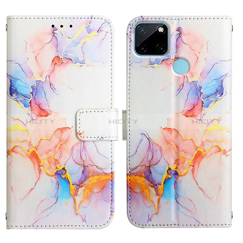 Coque Portefeuille Motif Fantaisie Livre Cuir Etui Clapet Y04B pour Realme C25Y Plus