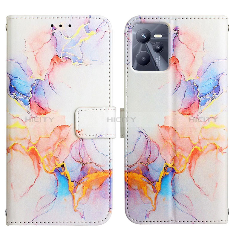 Coque Portefeuille Motif Fantaisie Livre Cuir Etui Clapet Y04B pour Realme C35 Plus