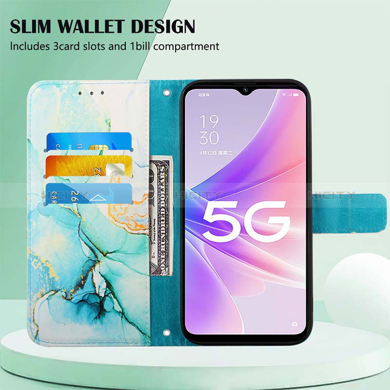 Coque Portefeuille Motif Fantaisie Livre Cuir Etui Clapet Y04B pour Realme V23i 5G Plus