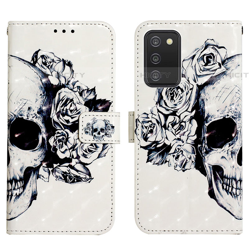 Coque Portefeuille Motif Fantaisie Livre Cuir Etui Clapet Y04B pour Samsung Galaxy A03s Plus