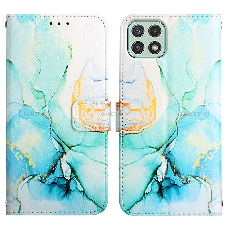 Coque Portefeuille Motif Fantaisie Livre Cuir Etui Clapet Y04B pour Samsung Galaxy A22s 5G Plus