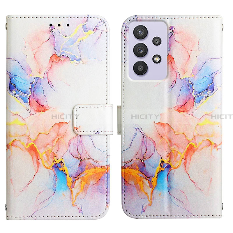 Coque Portefeuille Motif Fantaisie Livre Cuir Etui Clapet Y04B pour Samsung Galaxy A32 5G Plus