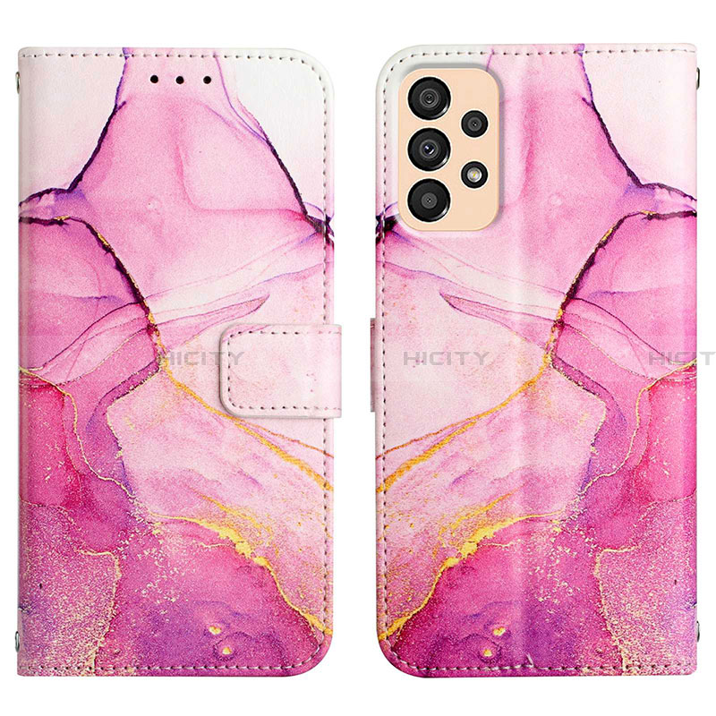 Coque Portefeuille Motif Fantaisie Livre Cuir Etui Clapet Y04B pour Samsung Galaxy A33 5G Plus