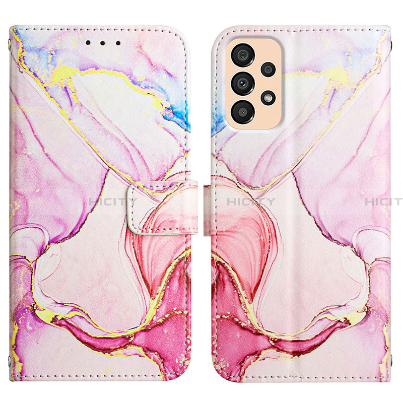 Coque Portefeuille Motif Fantaisie Livre Cuir Etui Clapet Y04B pour Samsung Galaxy A33 5G Plus