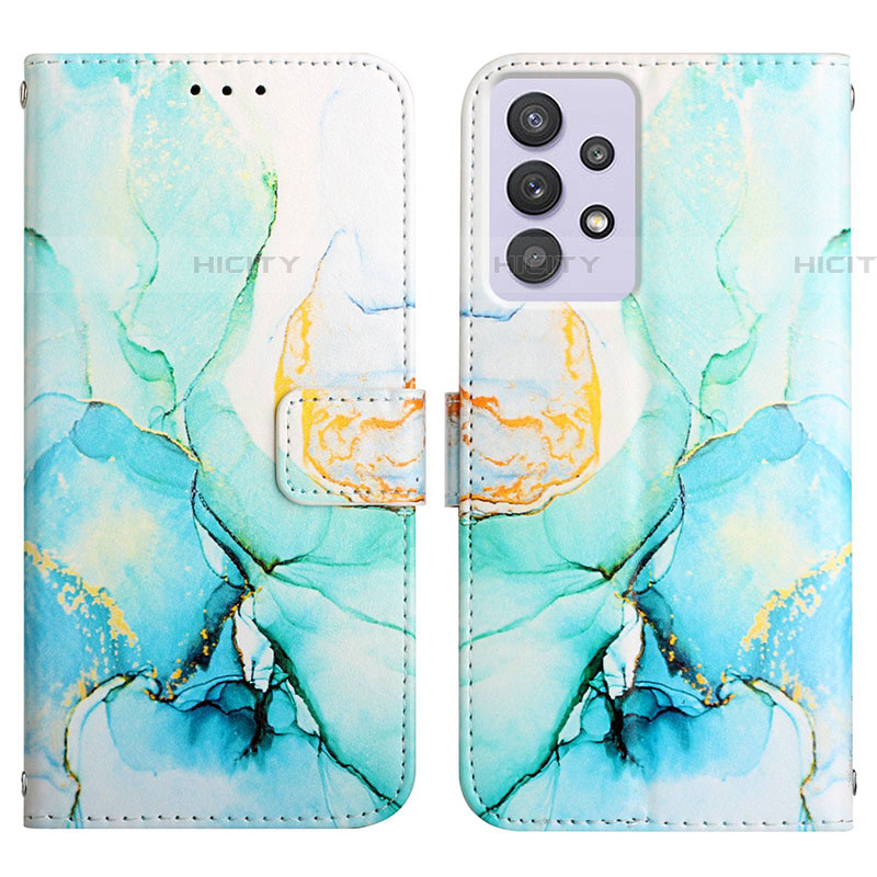 Coque Portefeuille Motif Fantaisie Livre Cuir Etui Clapet Y04B pour Samsung Galaxy A52 4G Plus