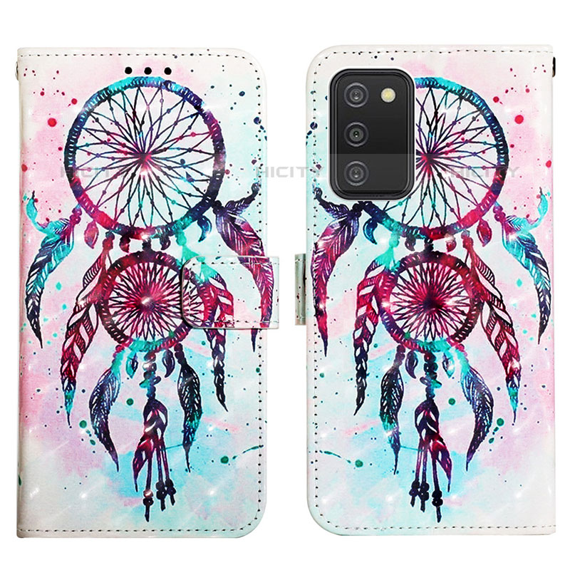 Coque Portefeuille Motif Fantaisie Livre Cuir Etui Clapet Y04B pour Samsung Galaxy M02s Plus