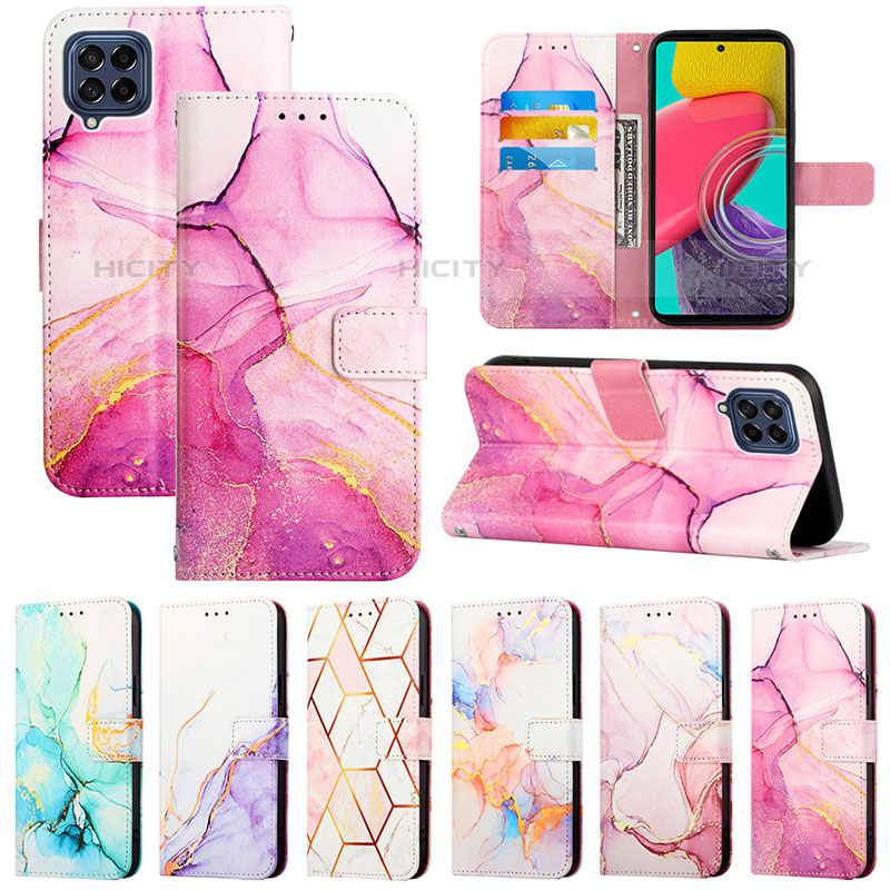 Coque Portefeuille Motif Fantaisie Livre Cuir Etui Clapet Y04B pour Samsung Galaxy M33 5G Plus