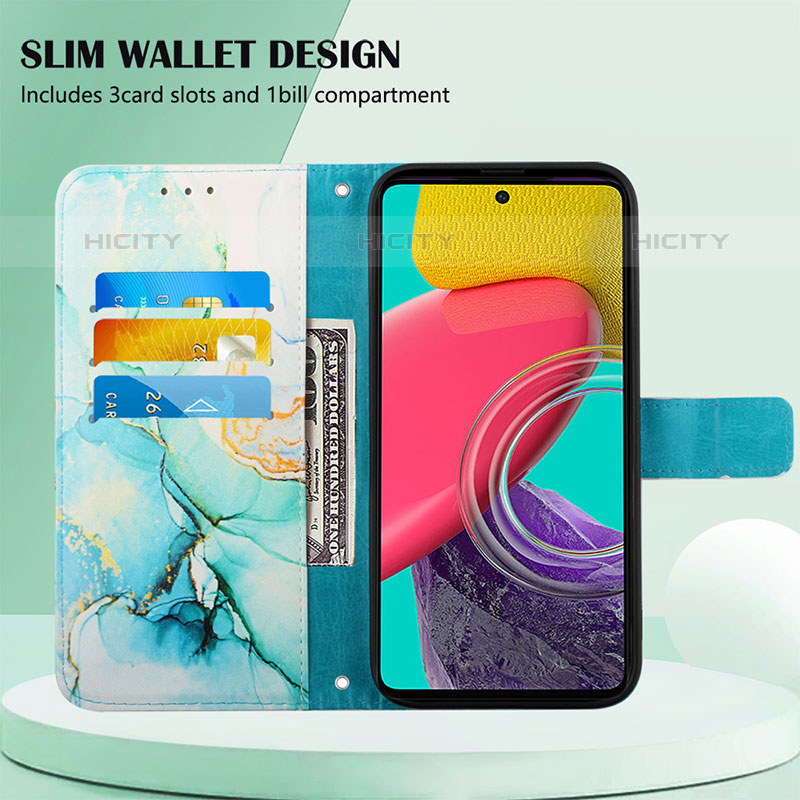 Coque Portefeuille Motif Fantaisie Livre Cuir Etui Clapet Y04B pour Samsung Galaxy M53 5G Plus